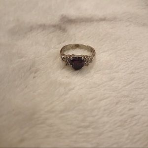 Heart shaped ring